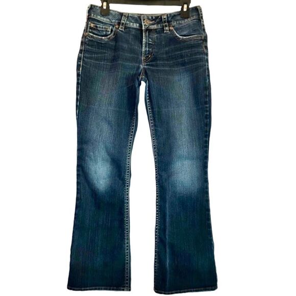 Silver Jeans Suki Mid Rise Bootcut Jeans in Blue Wash Women’s 29/30 - Picture 2 of 14